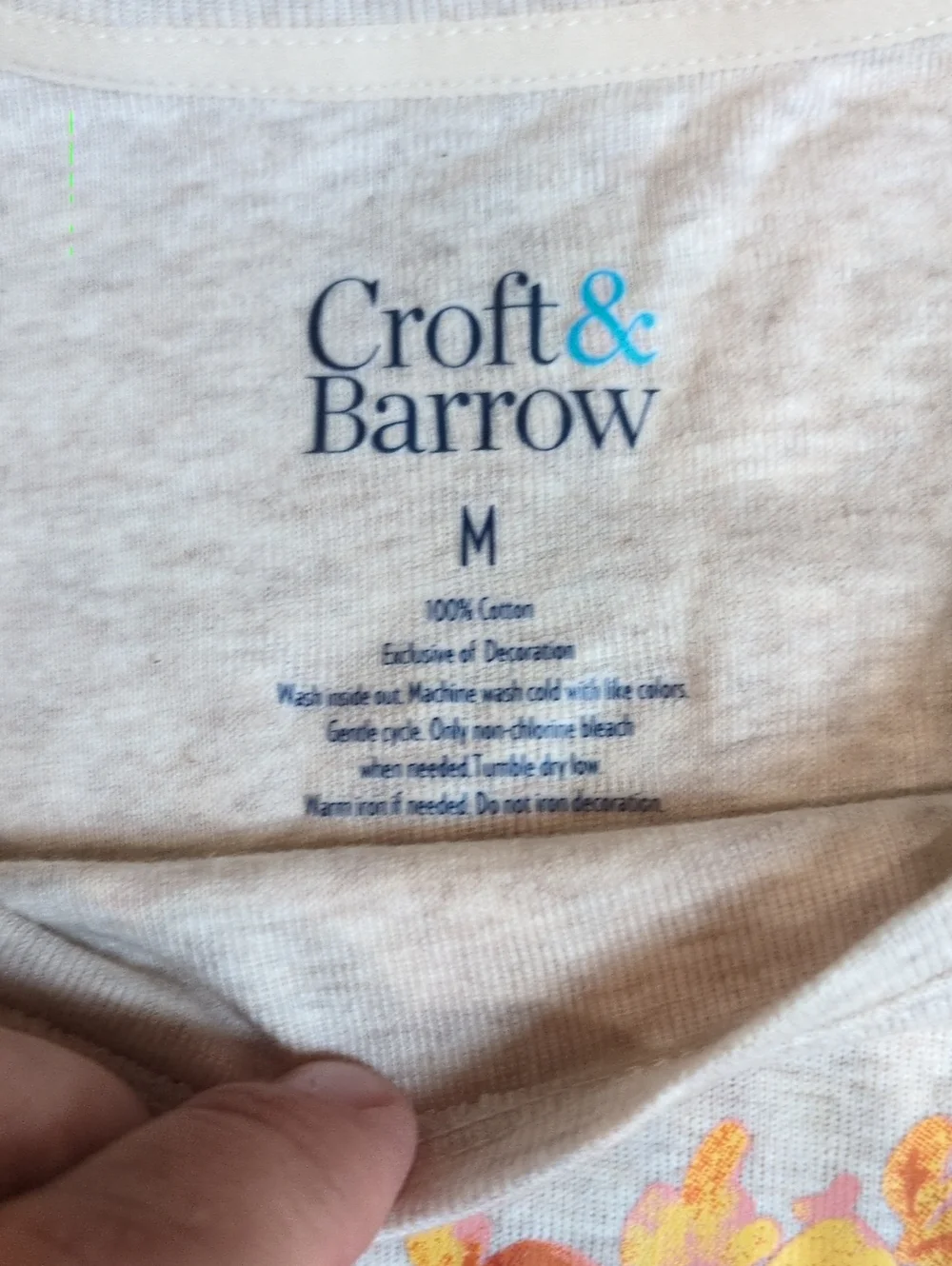 🌺🌸🌷🩷Croft & Barrow Women's Tank & Two Long-Sleeve Top Set size Medium🧡🌺🌸
